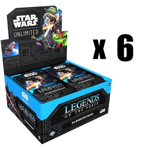 6x Legends of the Force - Booster Box Display (24 Booster Packs) - Star Wars unlimited (Case)